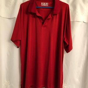 New Balance Mens Polo XL Red